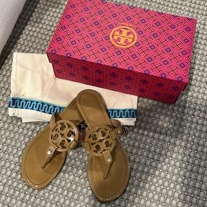 Tory Burch Patent Leather Miller Sandal